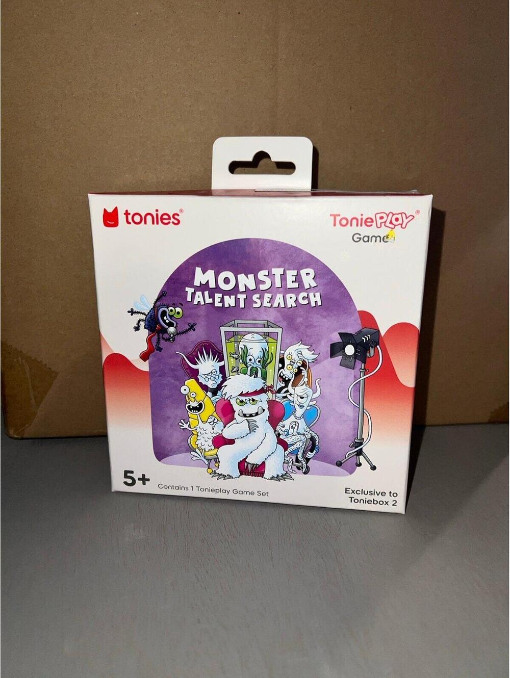 Tonies Monster Talent search game
